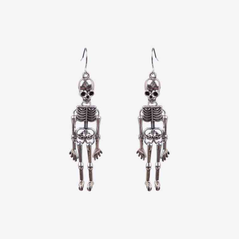 Skeleton Alloy Earrings