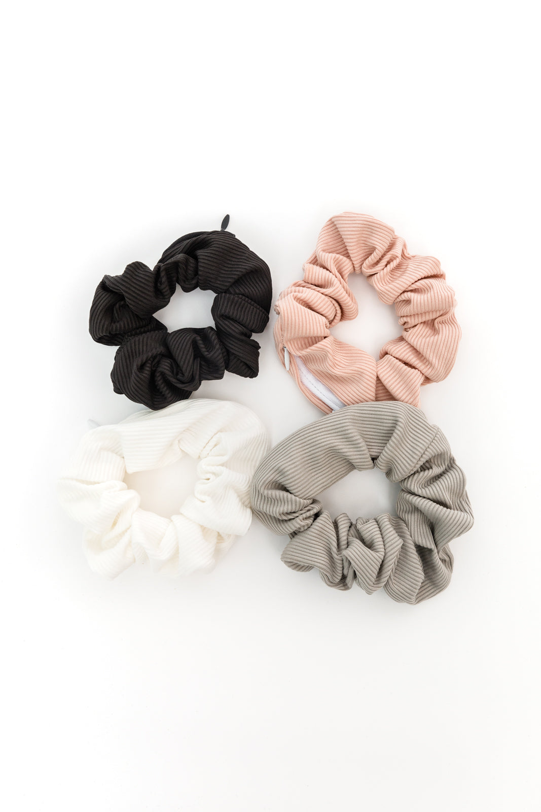 Hidden Pocket Scrunchie Set