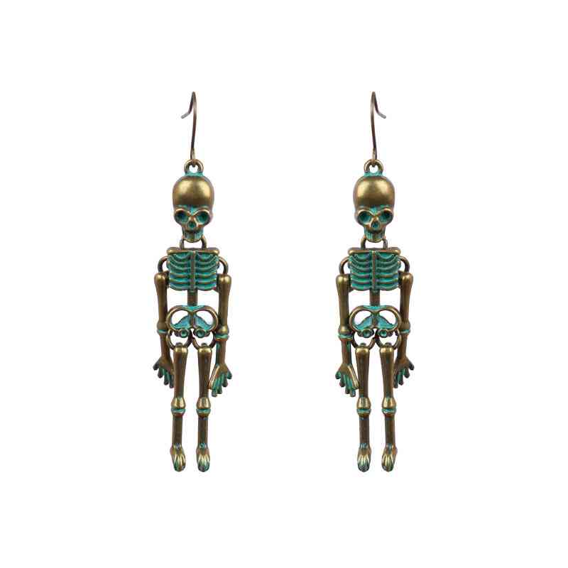 Skeleton Alloy Earrings